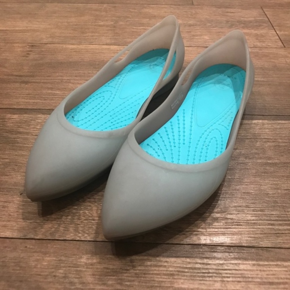 Crocs Rio Flat Platnium